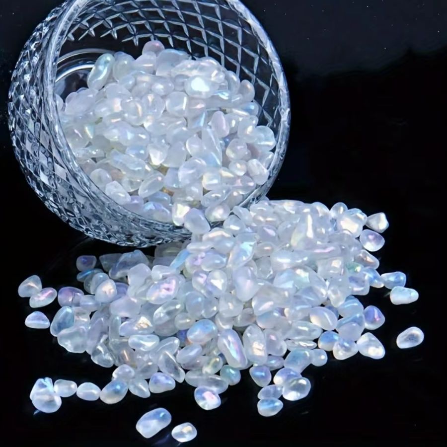 Aquarium Fish Angel - Angel Aura Quartz Crystal Moonstone Crystal