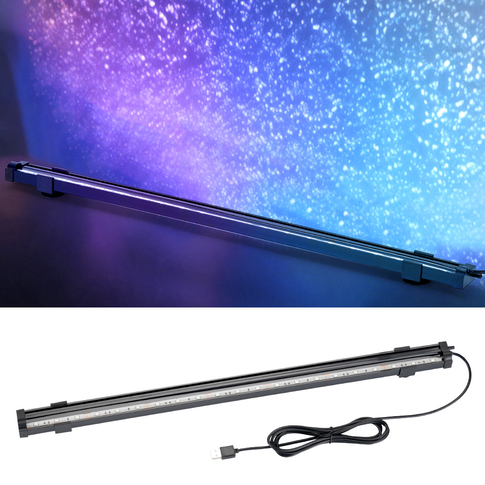 Aquarium Fish Lamp - USB LED Aquarium Air Bubble Light