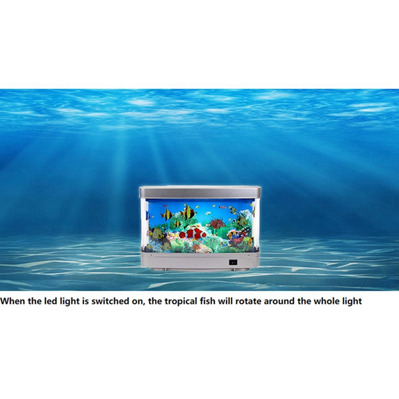 Dynamic Virtual Ocean LED Fish - огляд і ціна Aquarium Fish Dolphin