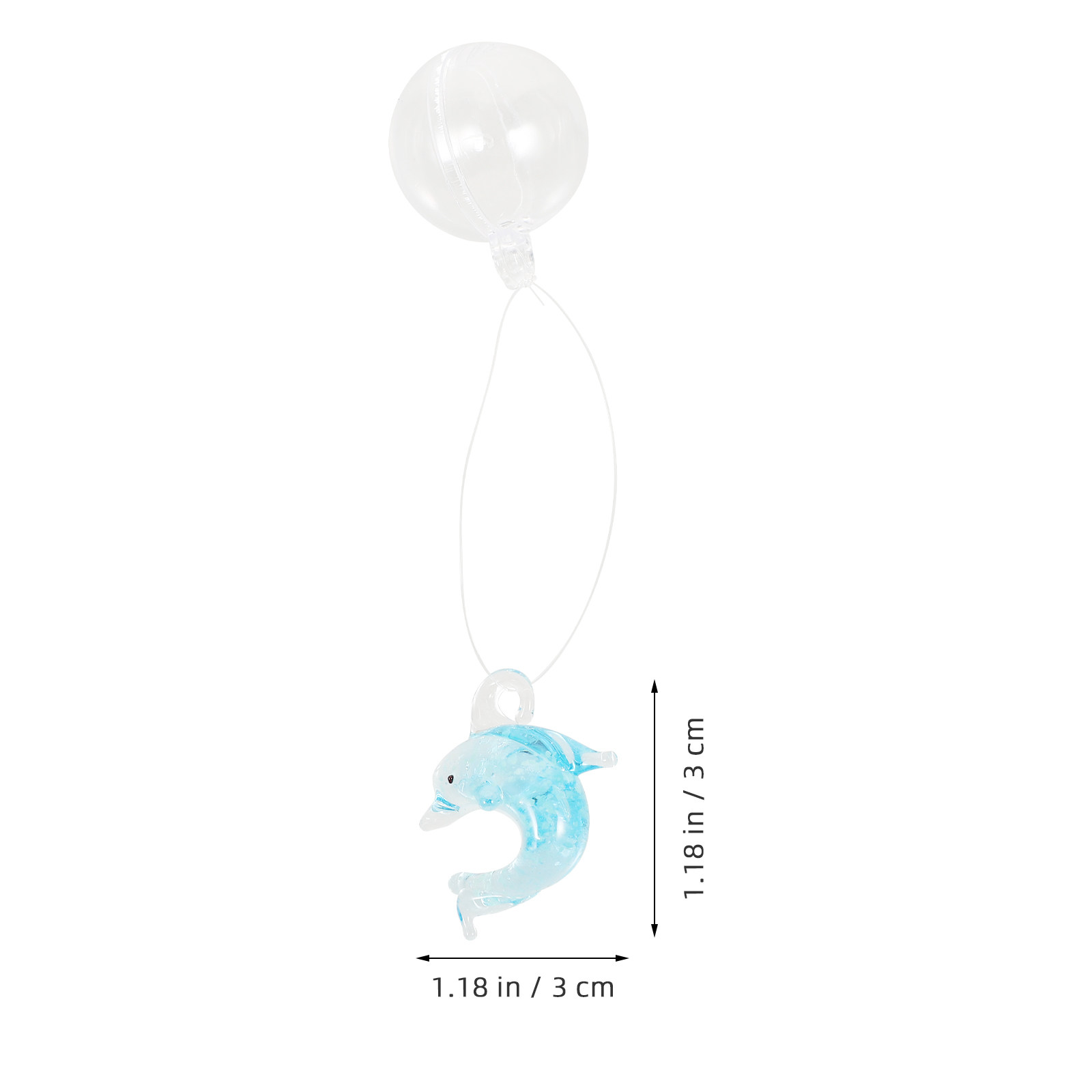 Glass Dolphin Aquarium Ornamen - огляд і ціна Aquarium Fish Dolphin