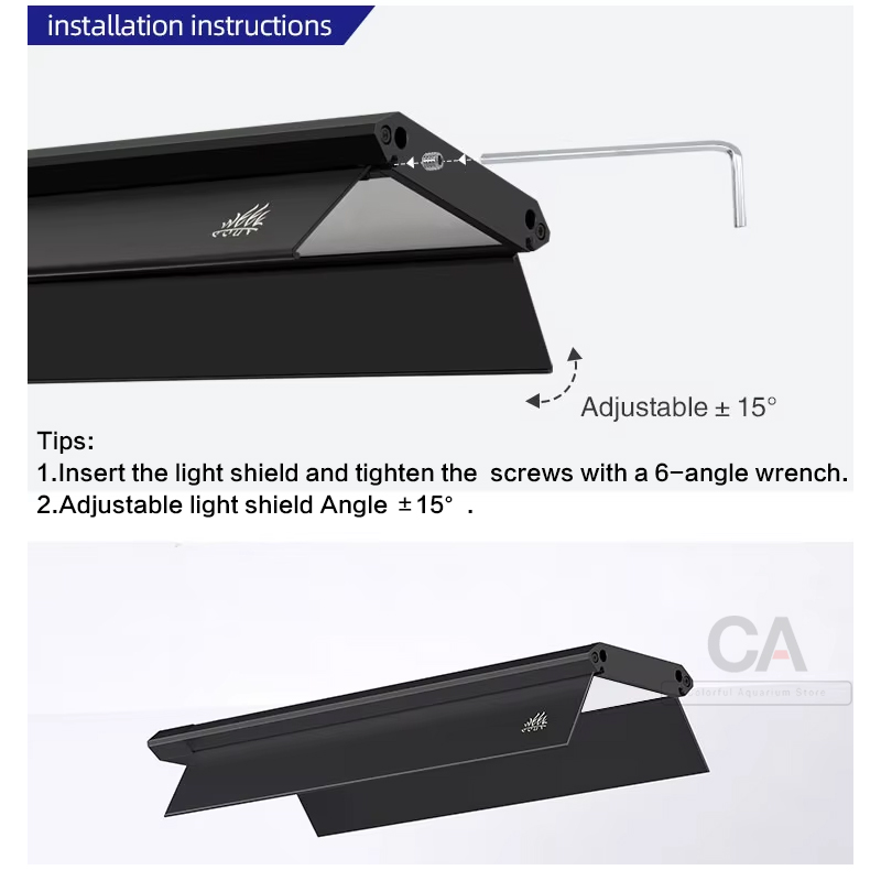 WEEK AQUA Aquarium Lamp Access - огляд і ціна Aquarium Fish Lamp