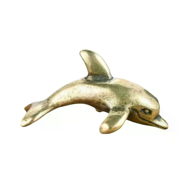Brass Dolphin Figurine Vintage - огляд і ціна Aquarium Fish Dolphin