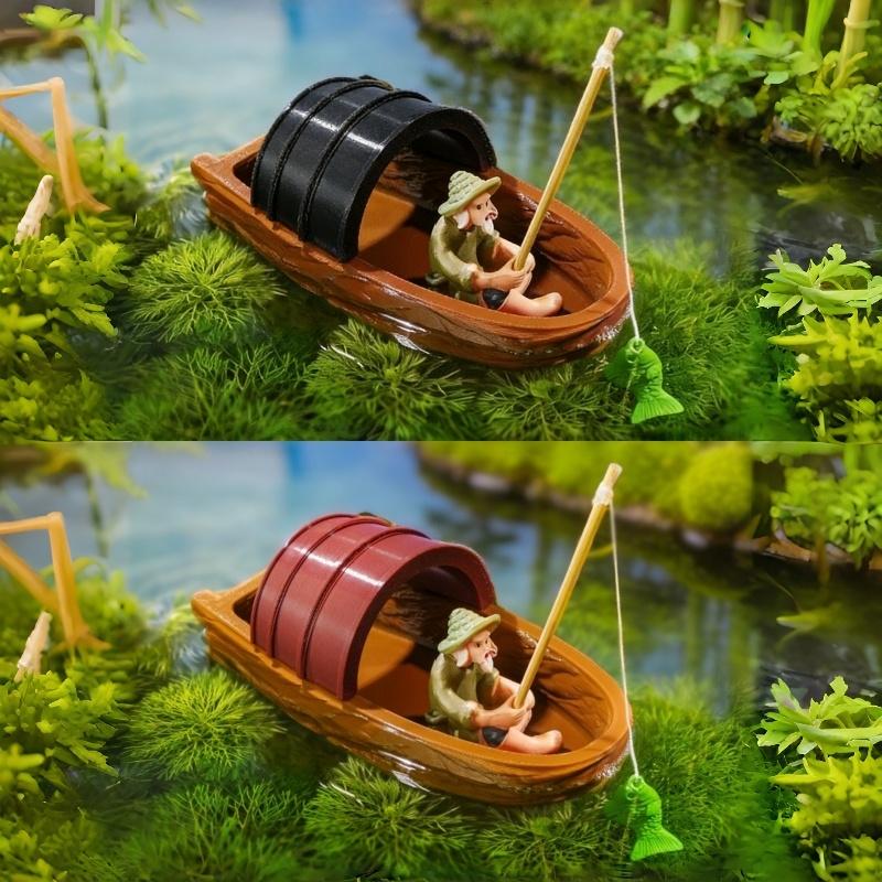 .Hot Sale-Floating Boat Fisher - огляд і ціна Aquarium Fish Sale