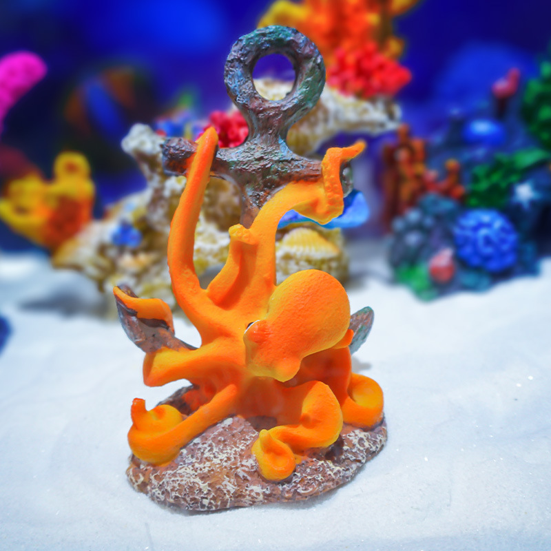 Retro Resin Landscape Ornament - огляд і ціна Aquarium Fish Monster