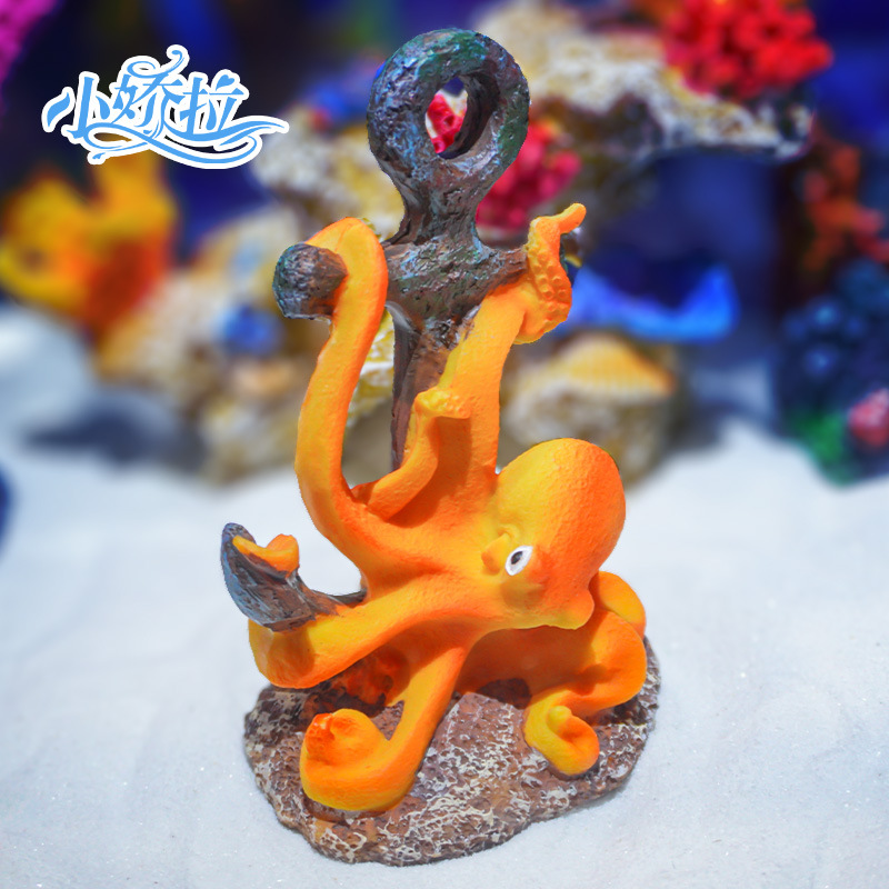 Retro Resin Landscape Ornament - огляд і ціна Aquarium Fish Monster