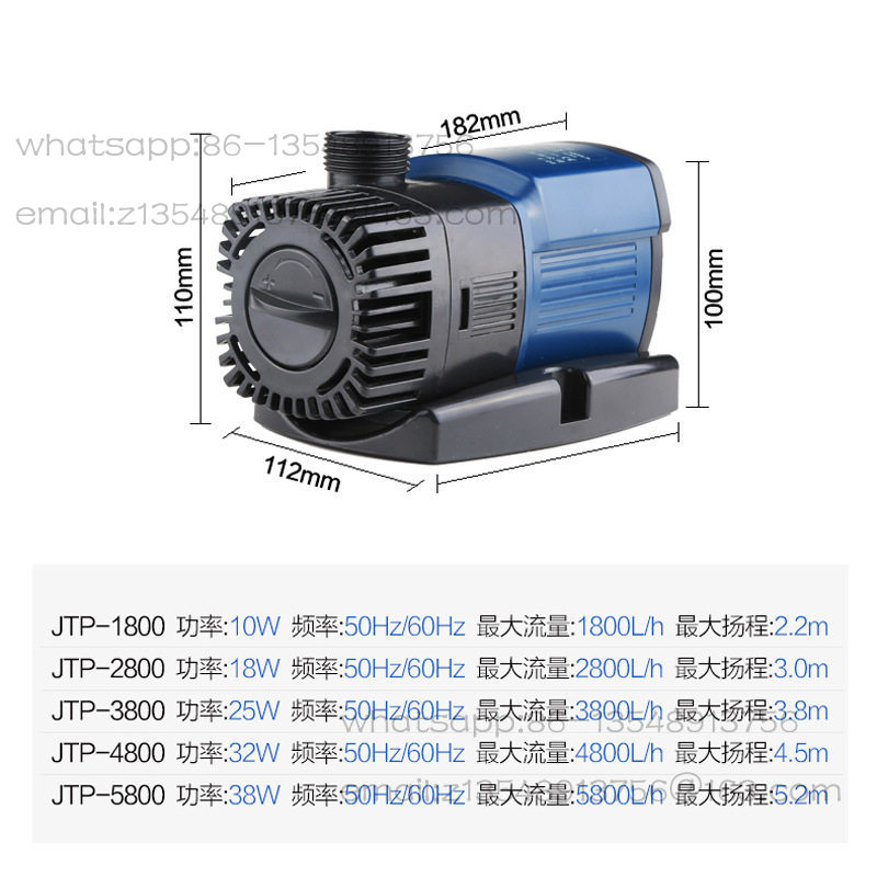 Factory direct sales JTP1800-5 - огляд і ціна Aquarium Fish Sale