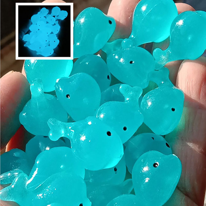 20pcs Luminous Whale Stones Re - огляд і ціна Aquarium Fish Dolphin