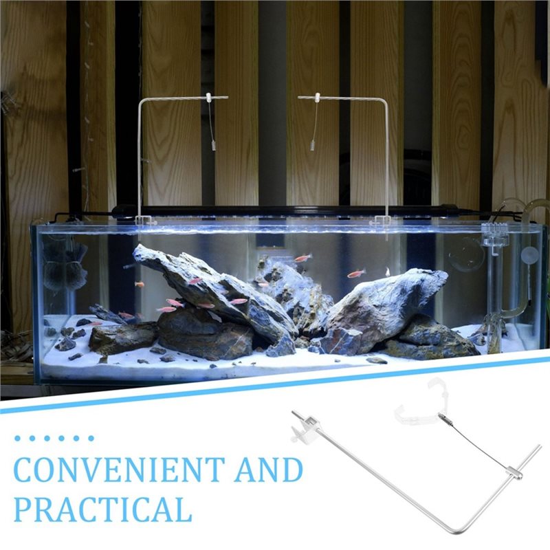 AB41-2Pcs Fish Tank Light Rack - огляд і ціна Aquarium Fish Lamp