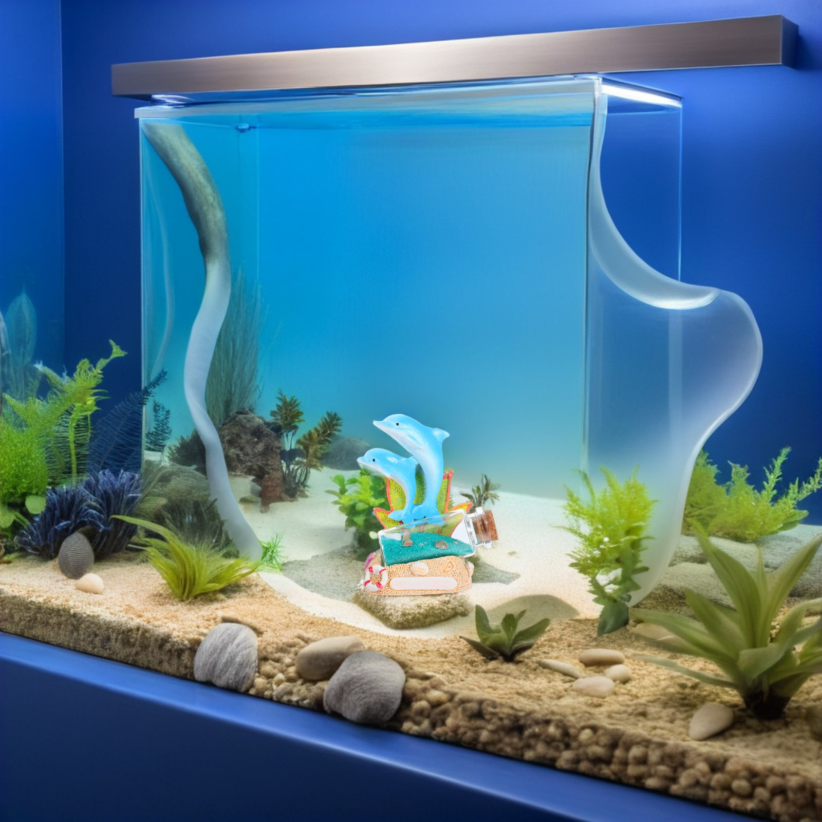 Dolphin Resin Sculpture Drift  - огляд і ціна Aquarium Fish Dolphin