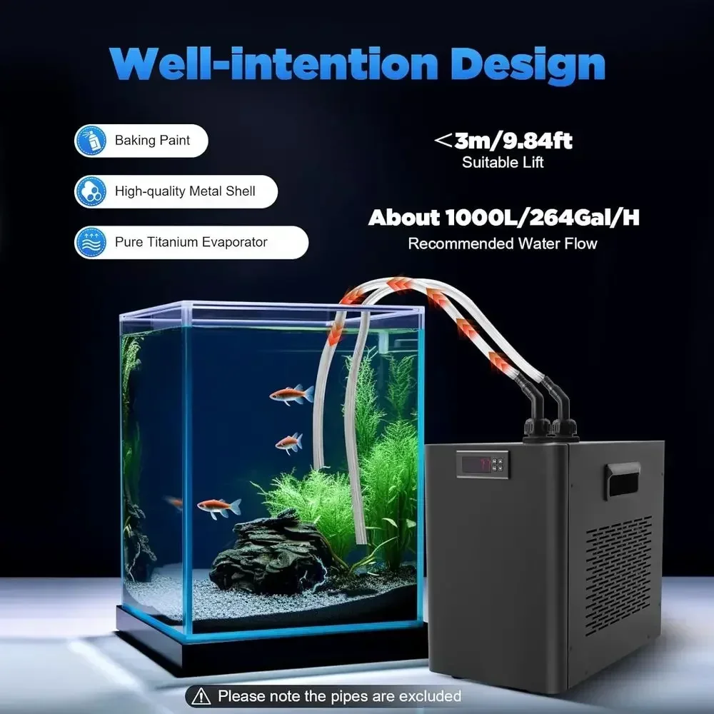 110V Air-Cooled Aquarium Chill - огляд і ціна Aquarium Fish Market
