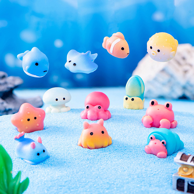 1PC Creative Resin Ocean Anima - огляд і ціна Aquarium Fish Dolphin
