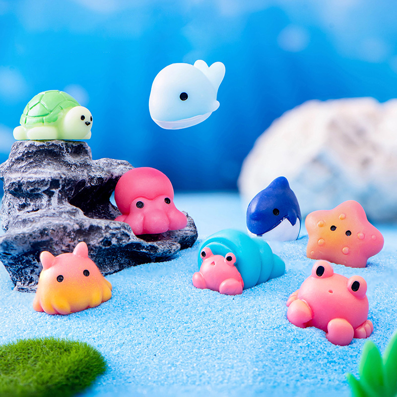 1PC Creative Resin Ocean Anima - огляд і ціна Aquarium Fish Dolphin