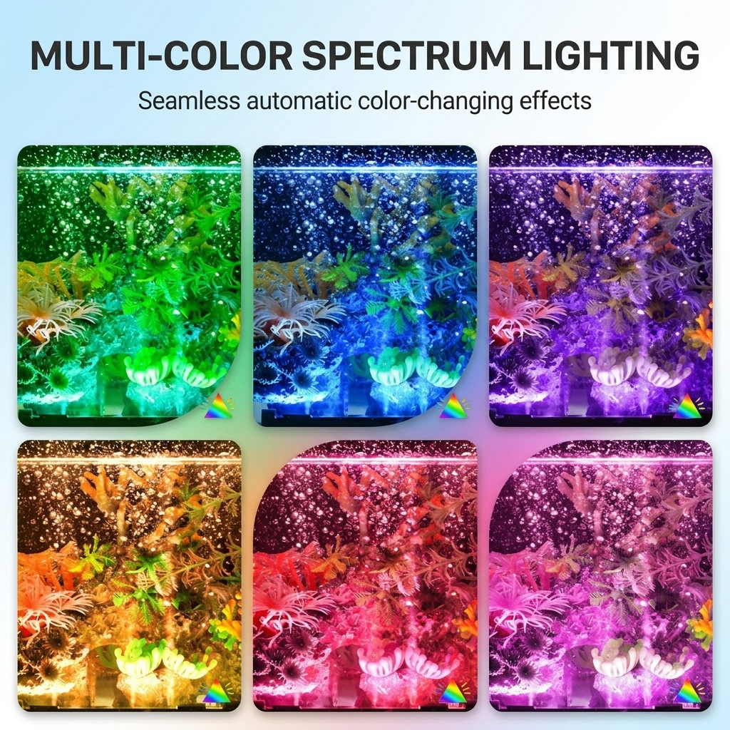 USB LED Aquarium Air Bubble Li - огляд і ціна Aquarium Fish Lamp